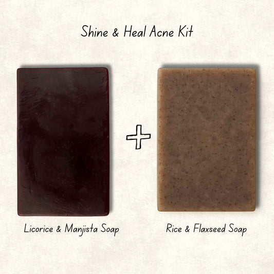 🌿 Shine and Heal Acne Kit
