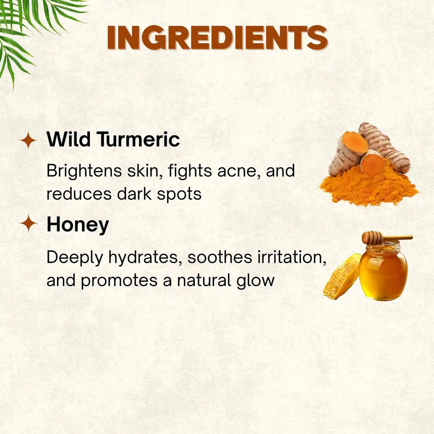 Honey & Wild Turmeric Golden Glow Soap | 100g