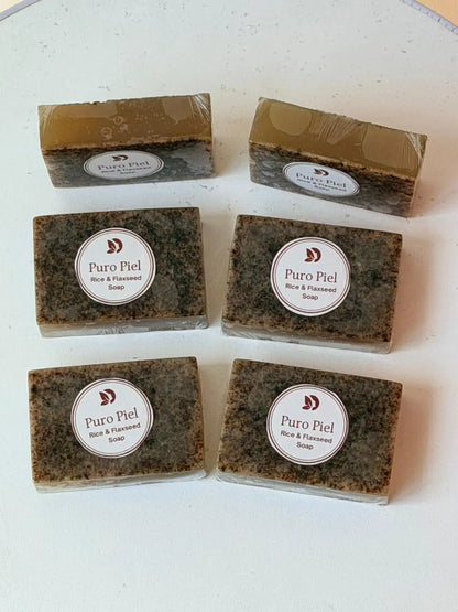 Rice & Flaxseed Shine, Acne Healing Soap | 100g