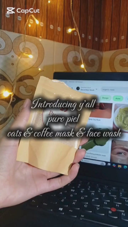 Oats and Coffee - Face Mask & Face Wash | 50g