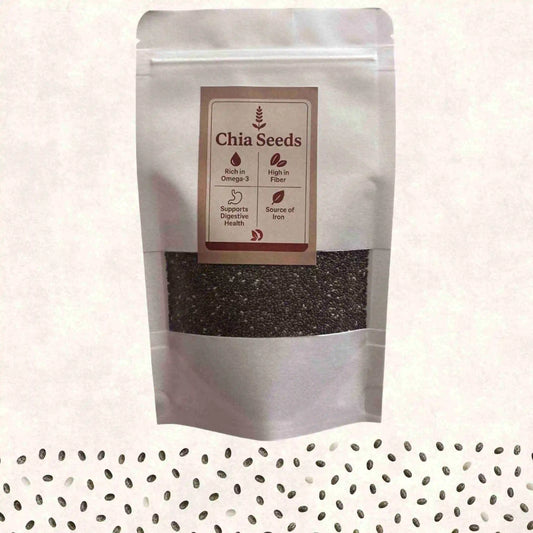 Chia Seeds – Fiber, Energy & Digestion | 100g