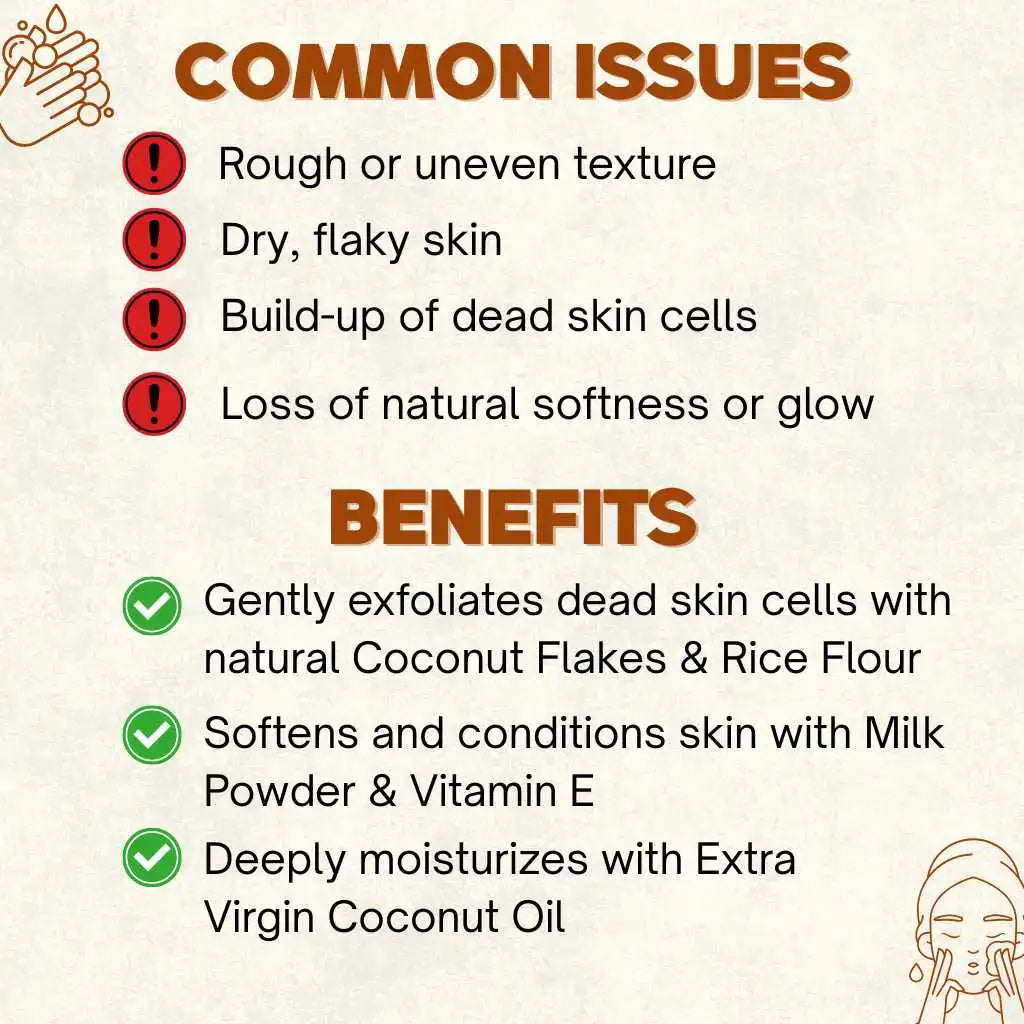 Coconut Scrubber Soap | 100g