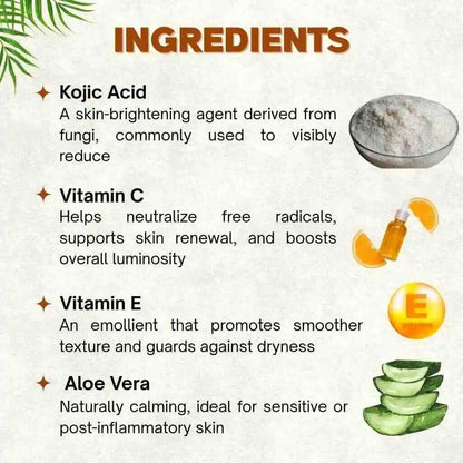 Kojic Acid & Vitamin C Soap | 100g
